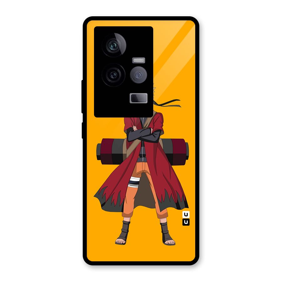 Naruto Uzumaki Art Glass Back Case for Vivo iQOO 11 5G