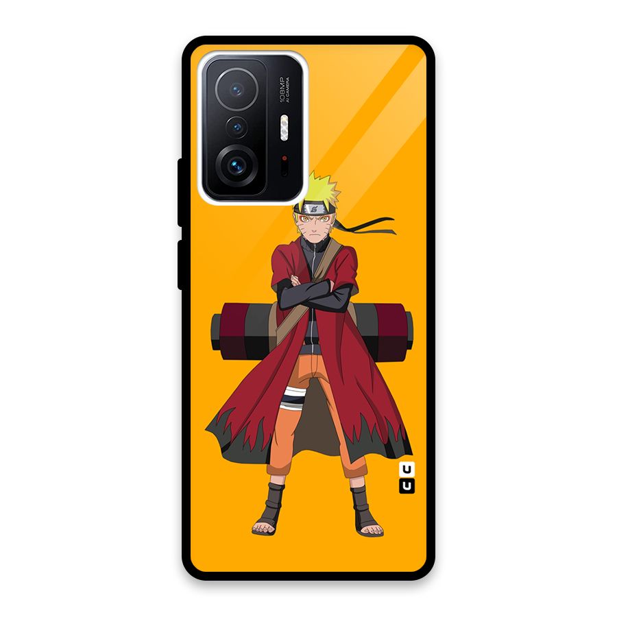 Naruto Uzumaki Art Glass Back Case for Xiaomi 11T Pro