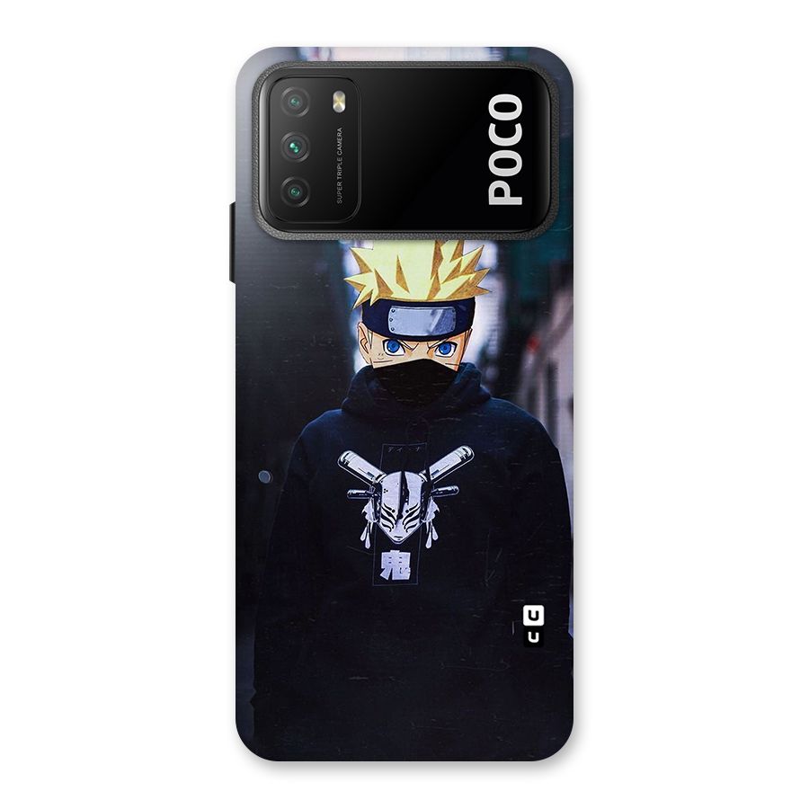 Naruto Uzumaki Cool Anime Back Case for Poco M3