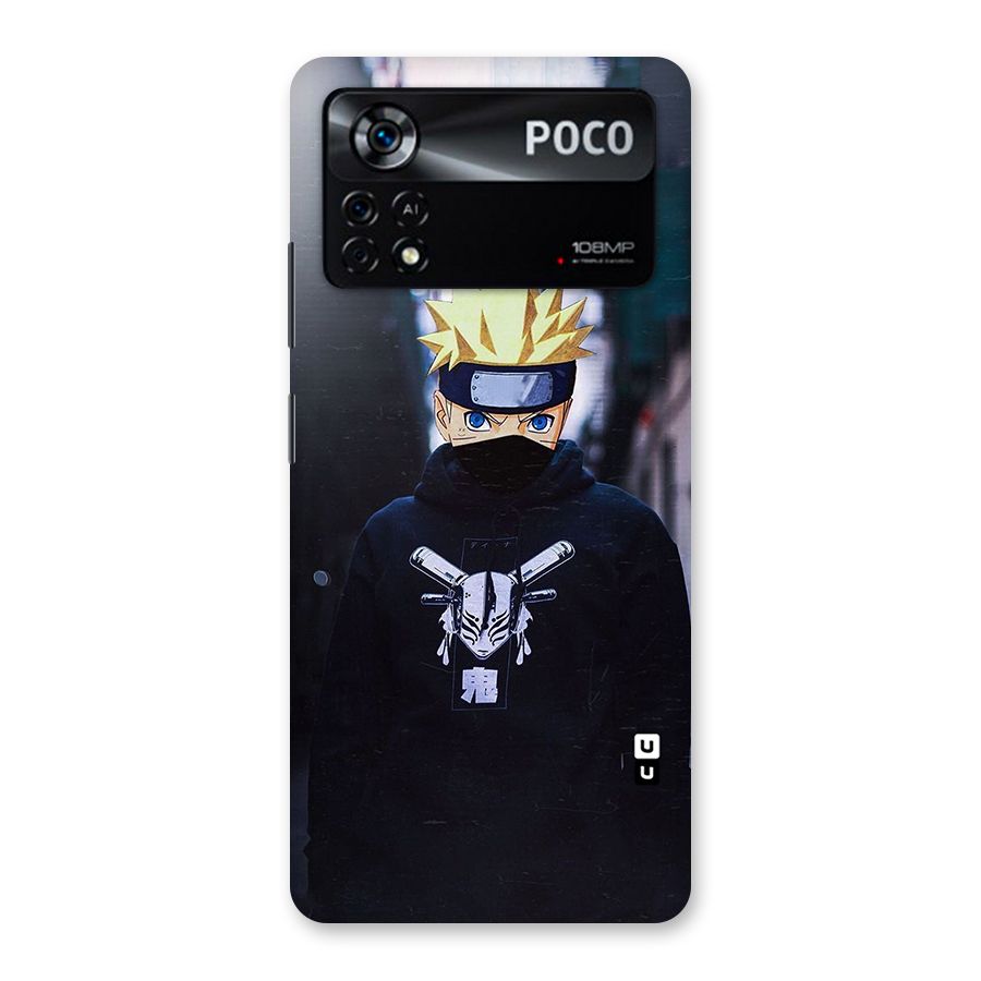Naruto Uzumaki Cool Anime Back Case for Poco X4 Pro 5G