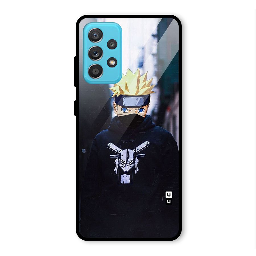 Naruto Uzumaki Cool Anime Glass Back Case for Galaxy A52