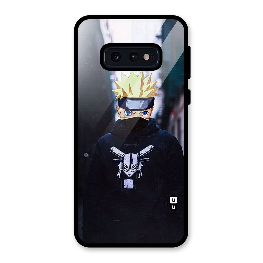 Naruto Uzumaki Cool Anime Glass Back Case for Galaxy S10e