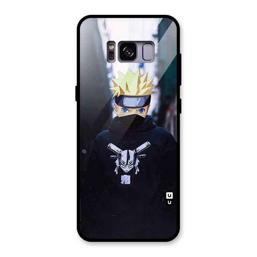 Naruto Uzumaki Cool Anime Glass Back Case for Galaxy S8