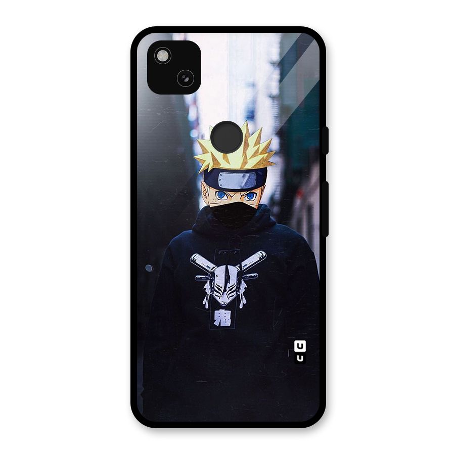 Naruto Uzumaki Cool Anime Glass Back Case for Google Pixel 4a
