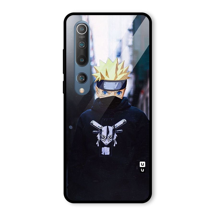 Naruto Uzumaki Cool Anime Glass Back Case for Mi 10