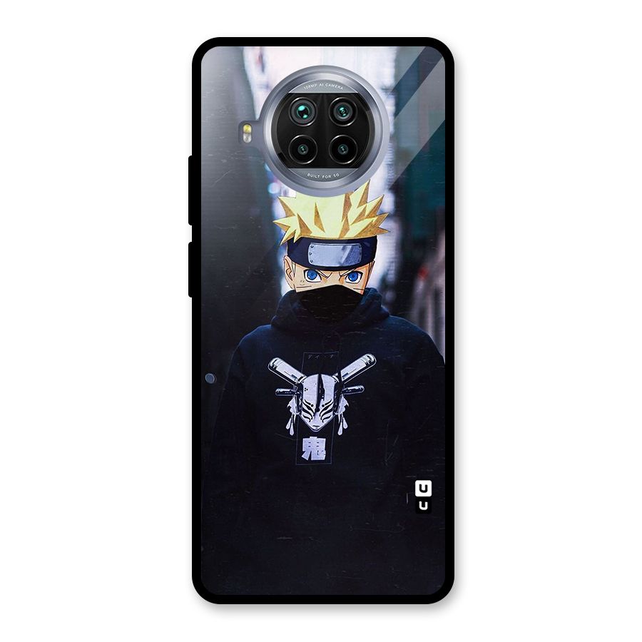 Naruto Uzumaki Cool Anime Glass Back Case for Mi 10i