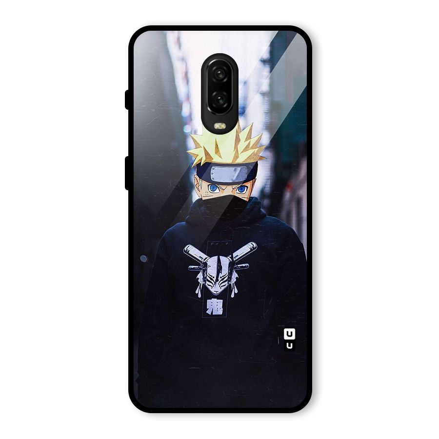 Naruto Uzumaki Cool Anime Glass Back Case for OnePlus 6T
