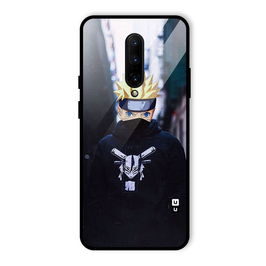Naruto Uzumaki Cool Anime Glass Back Case for OnePlus 7 Pro