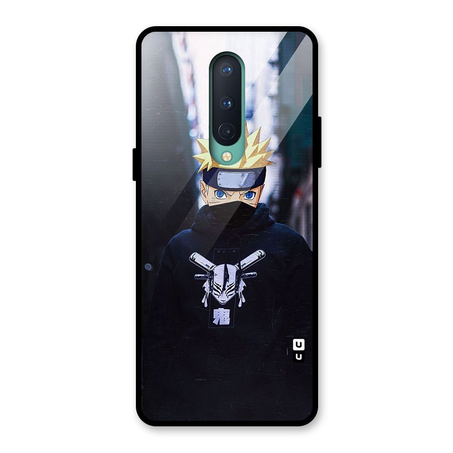 Naruto Uzumaki Cool Anime Glass Back Case for OnePlus 8