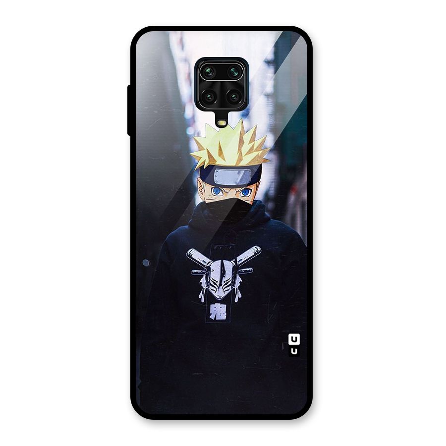 Naruto Uzumaki Cool Anime Glass Back Case for Poco M2 Pro