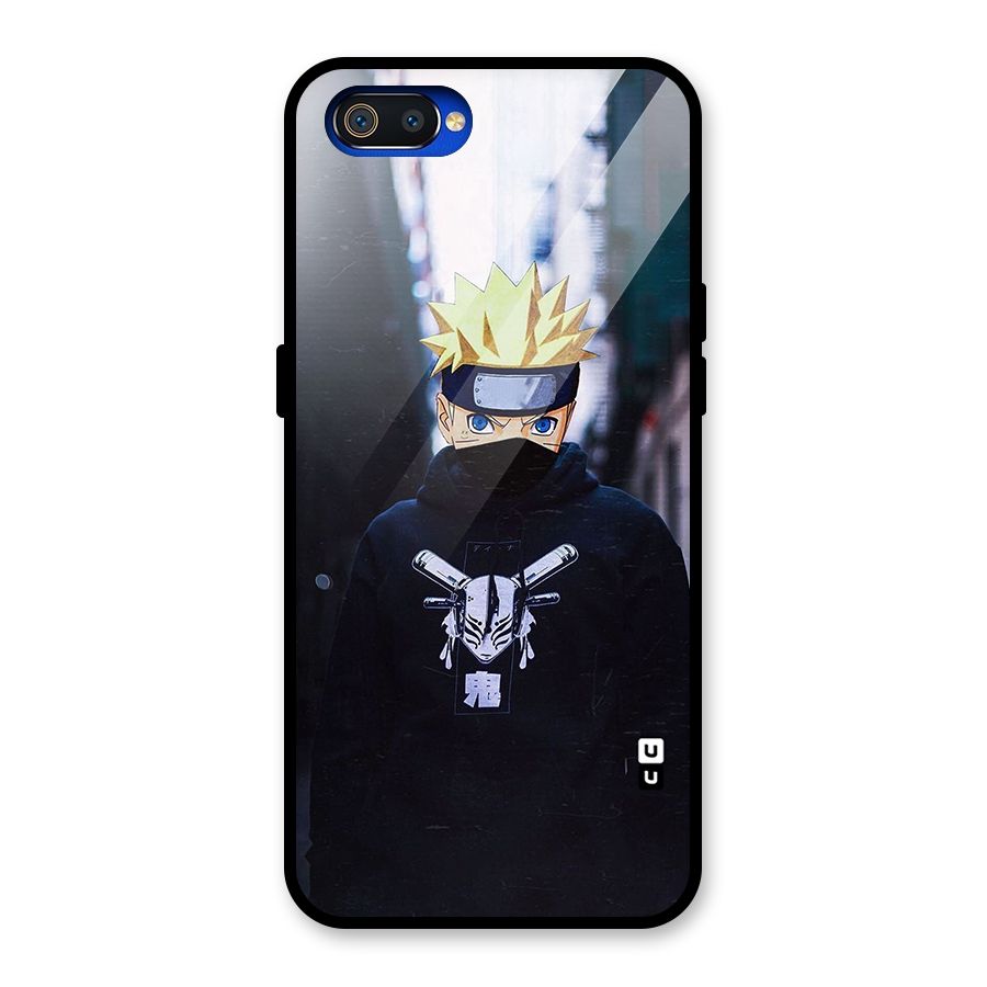 Naruto Uzumaki Cool Anime Glass Back Case for Realme C2