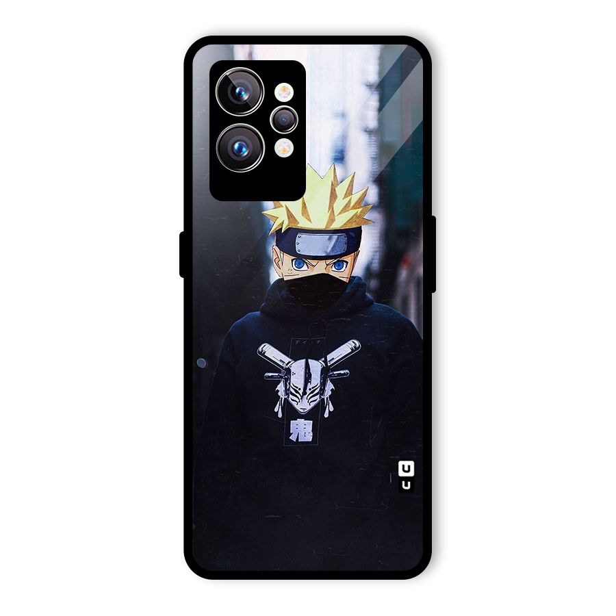 Naruto Uzumaki Cool Anime Glass Back Case for Realme GT2 Pro
