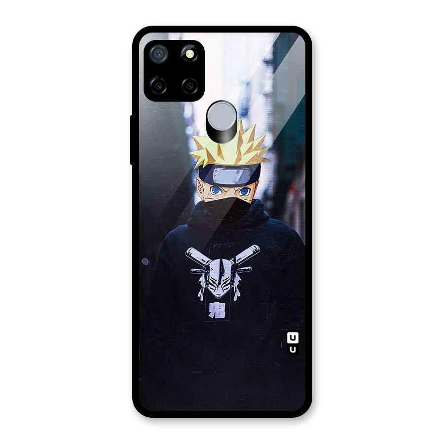 Naruto Uzumaki Cool Anime Glass Back Case for Realme Narzo 20