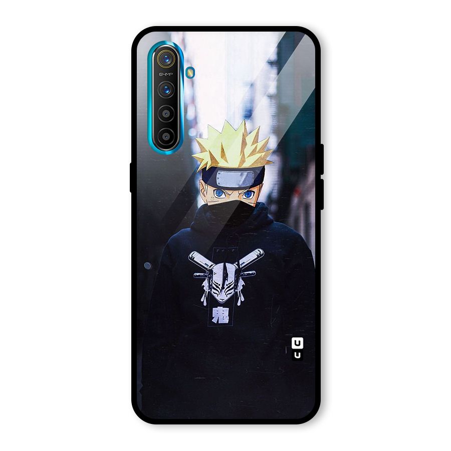 Naruto Uzumaki Cool Anime Glass Back Case for Realme XT