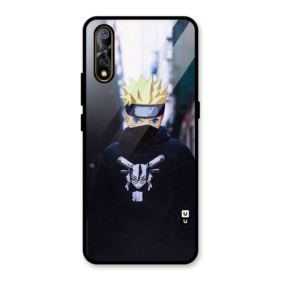Naruto Uzumaki Cool Anime Glass Back Case for Vivo S1