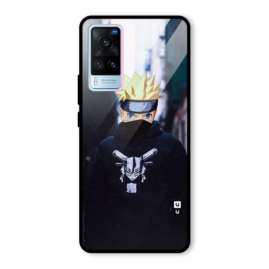 Naruto Uzumaki Cool Anime Glass Back Case for Vivo X60