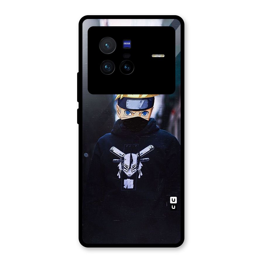 Naruto Uzumaki Cool Anime Glass Back Case for Vivo X80