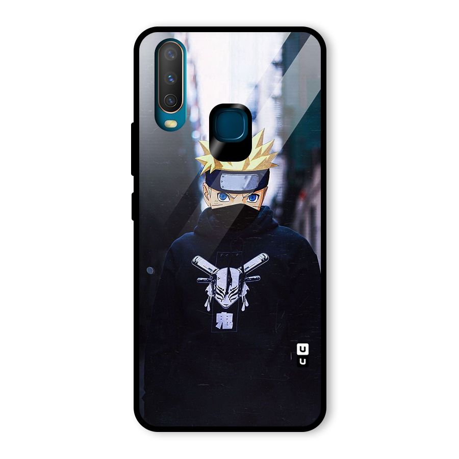 Naruto Uzumaki Cool Anime Glass Back Case for Vivo Y17