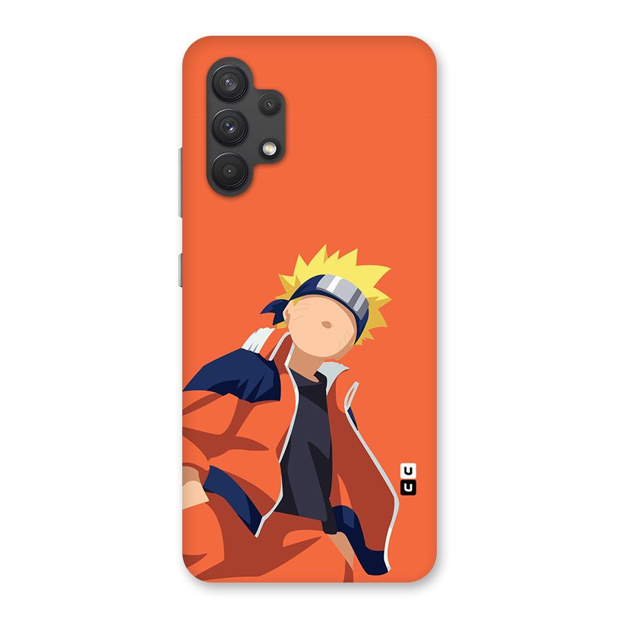 Naruto Uzumaki Minimalist Back Case for Galaxy A32