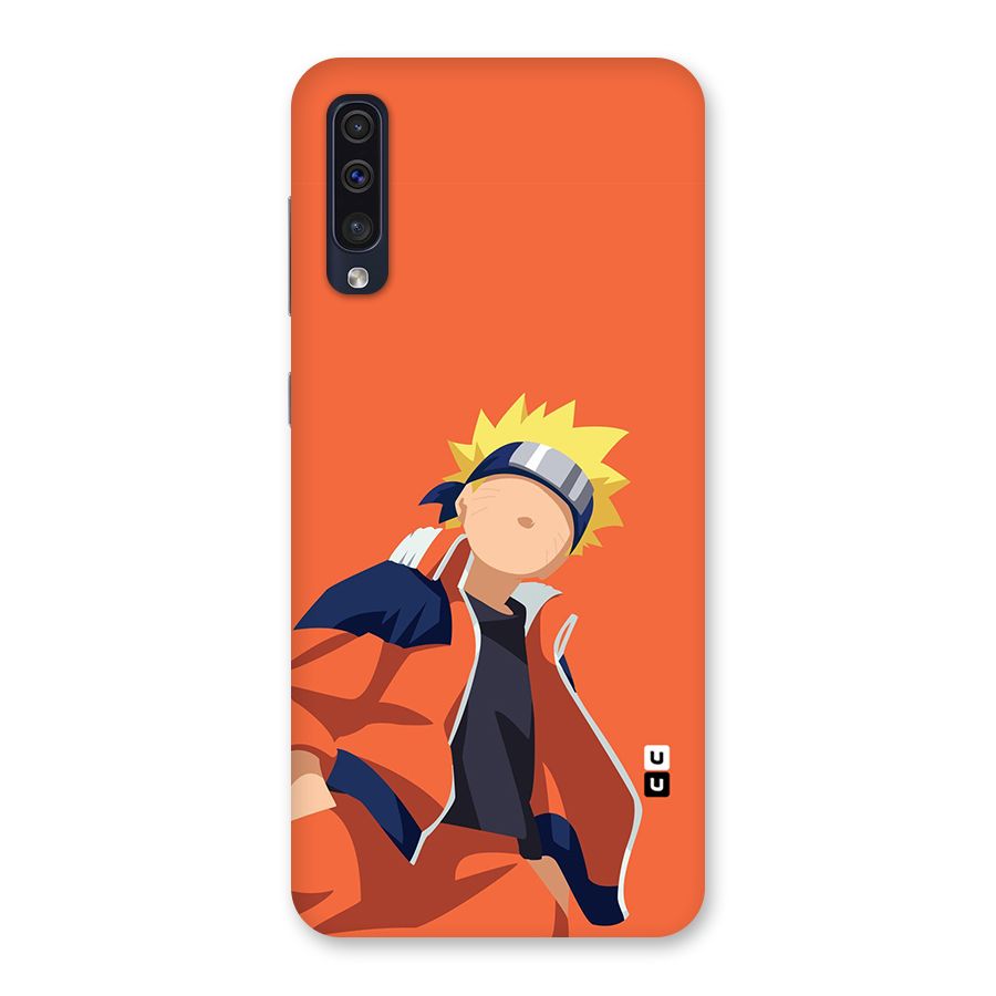 Naruto Uzumaki Minimalist Back Case for Galaxy A50s