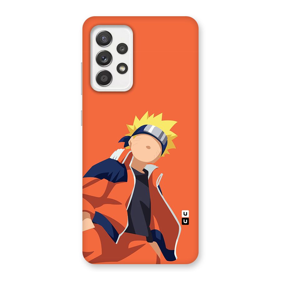 Naruto Uzumaki Minimalist Back Case for Galaxy A52