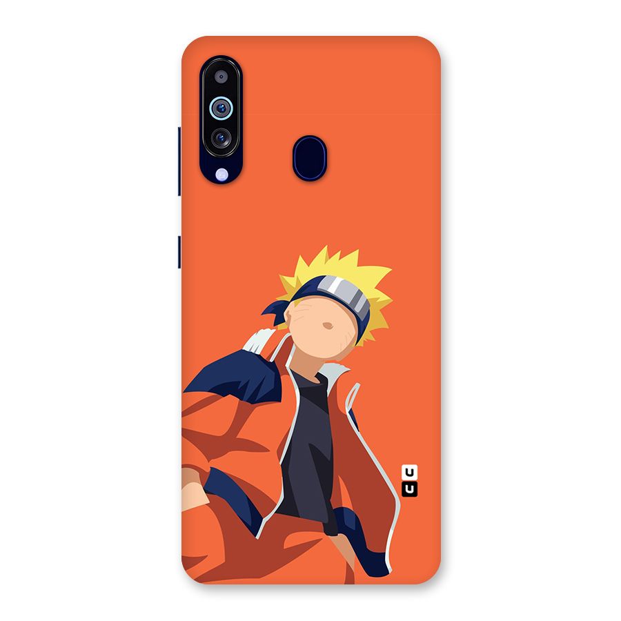 Naruto Uzumaki Minimalist Back Case for Galaxy A60