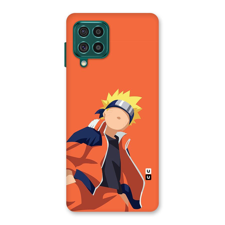 Naruto Uzumaki Minimalist Back Case for Galaxy F62