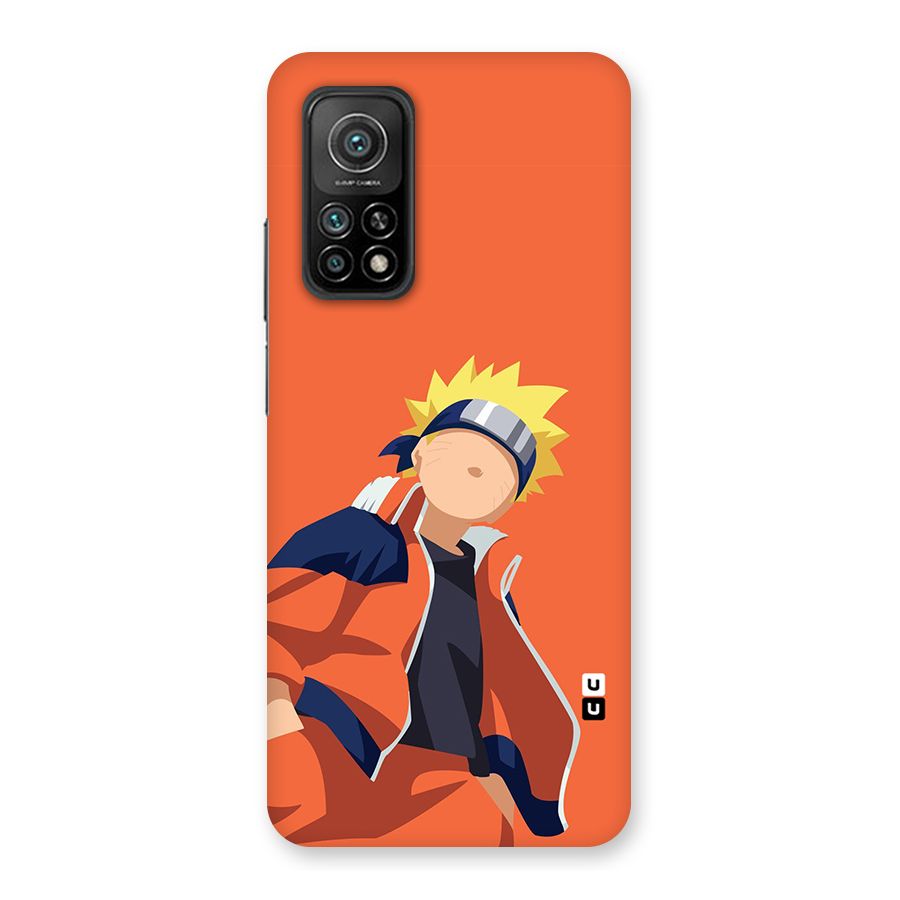 Naruto Uzumaki Minimalist Back Case for Mi 10T 5G