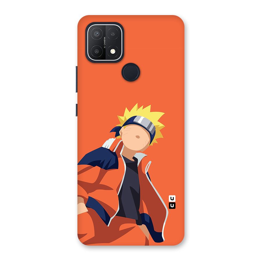 Naruto Uzumaki Minimalist Back Case for Oppo A15