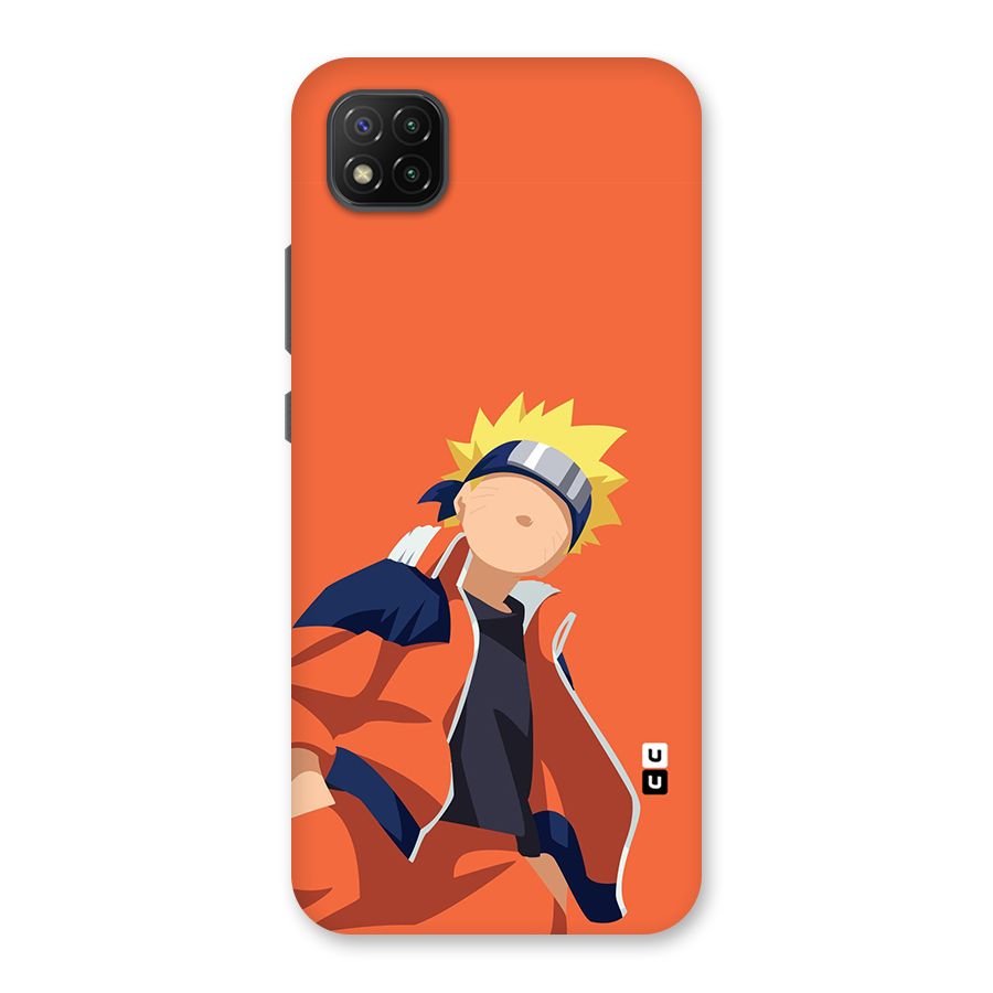 Naruto Uzumaki Minimalist Back Case for Poco C3