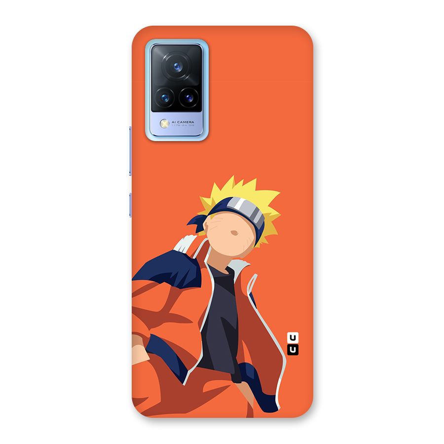 Naruto Uzumaki Minimalist Back Case for Vivo V21 5G