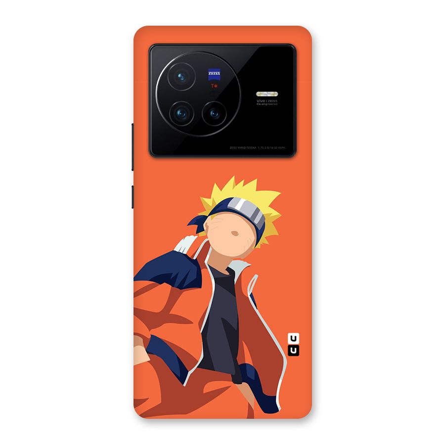 Naruto Uzumaki Minimalist Back Case for Vivo X80