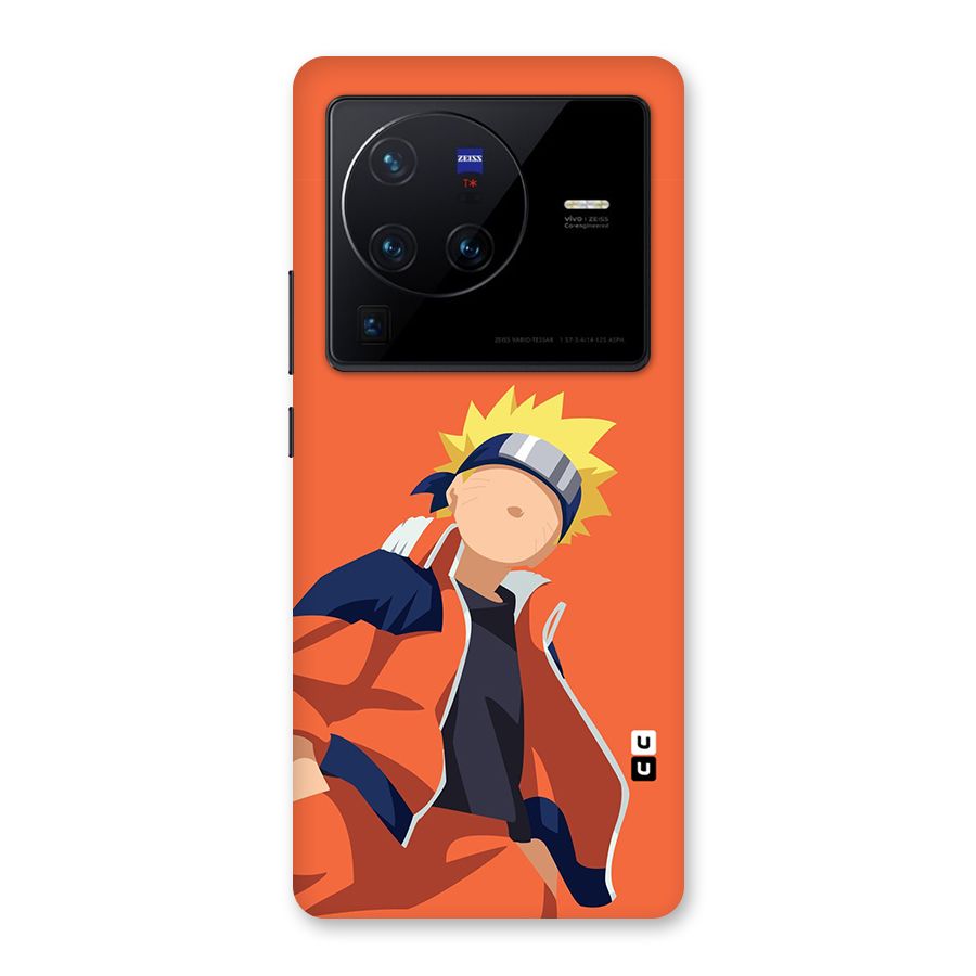 Naruto Uzumaki Minimalist Back Case for Vivo X80 Pro