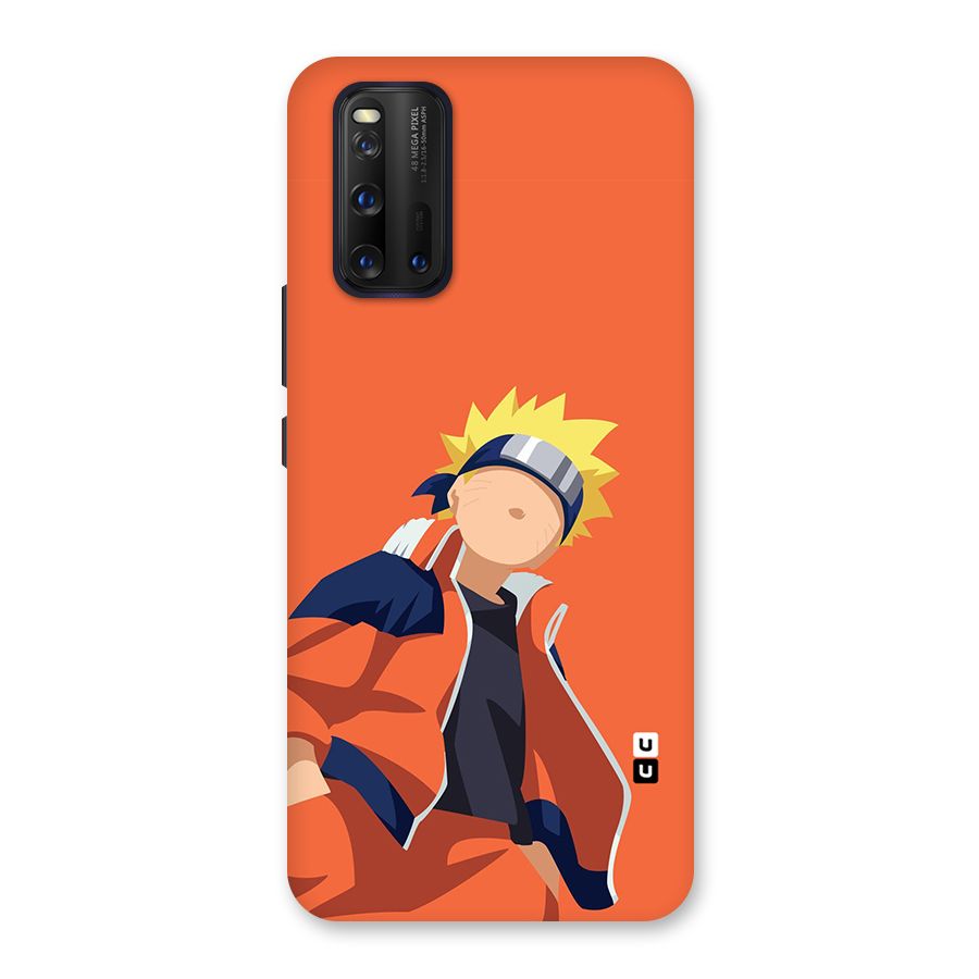 Naruto Uzumaki Minimalist Back Case for Vivo iQOO 3