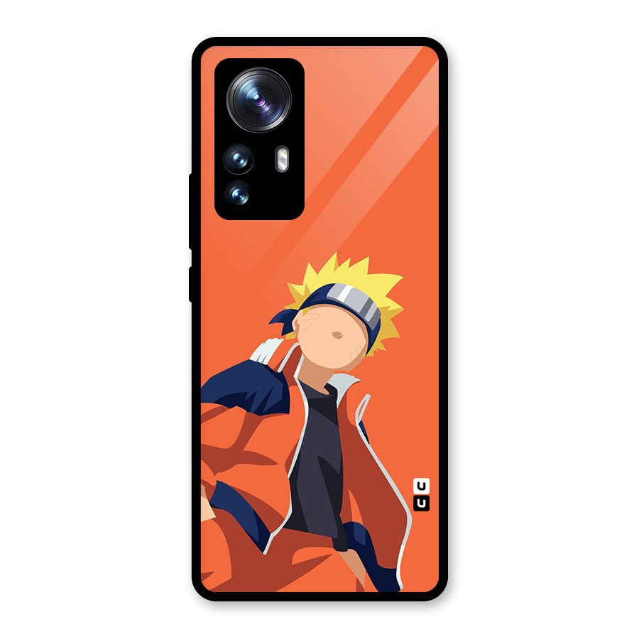 Naruto Uzumaki Minimalist Glass Back Case for Xiaomi 12 Pro