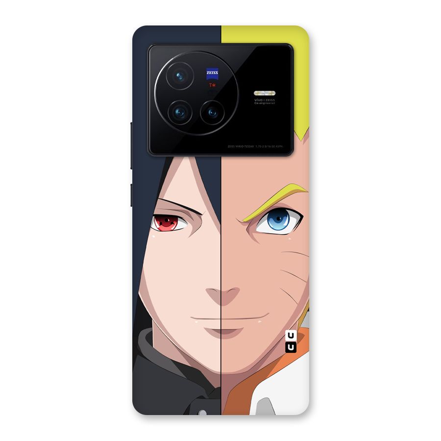 Naruto and Sasuke Back Case for Vivo X80