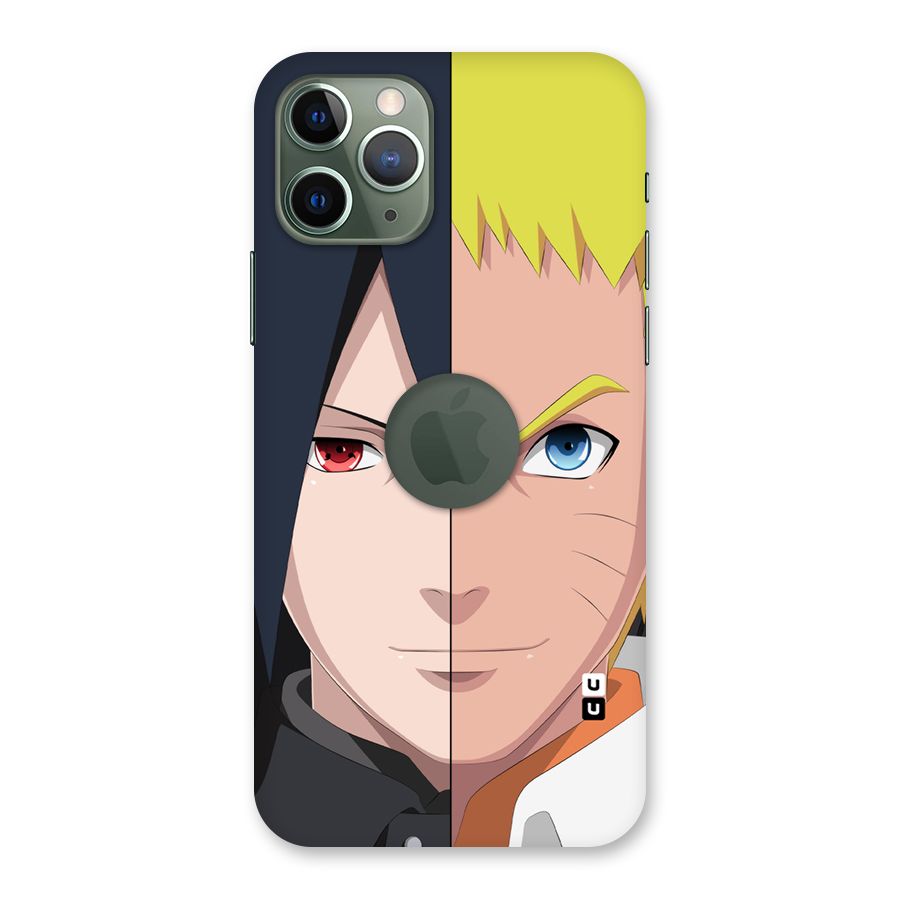 Naruto and Sasuke Back Case for iPhone 11 Pro Logo  Cut