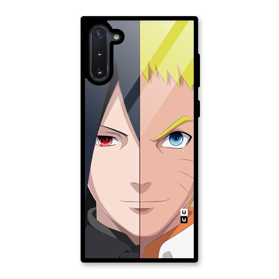 Naruto and Sasuke Glass Back Case for Galaxy Note 10