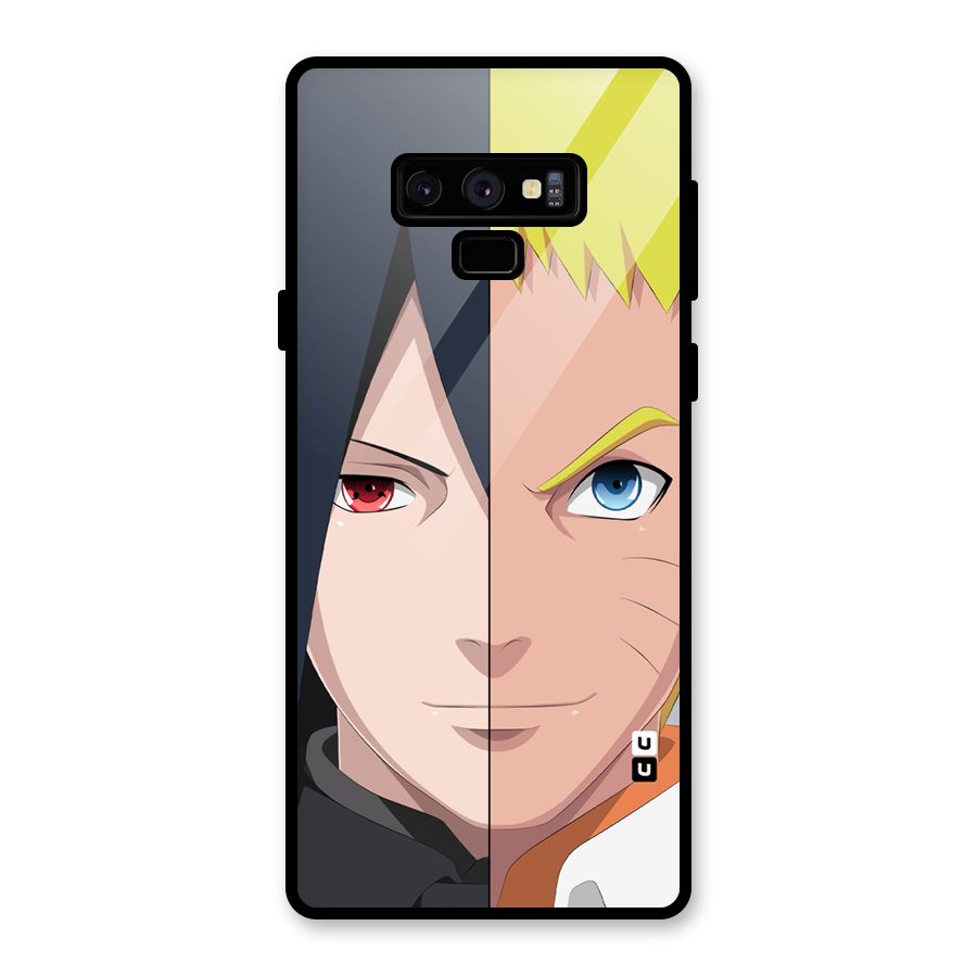 Naruto and Sasuke Glass Back Case for Galaxy Note 9