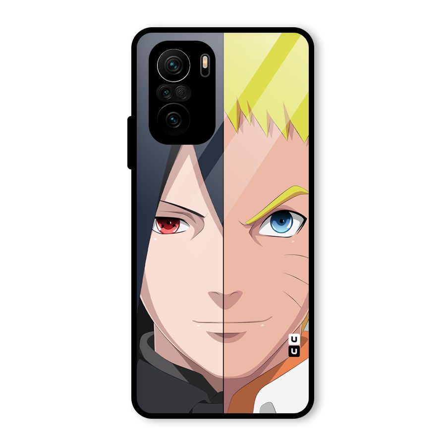 Naruto and Sasuke Glass Back Case for Mi 11x