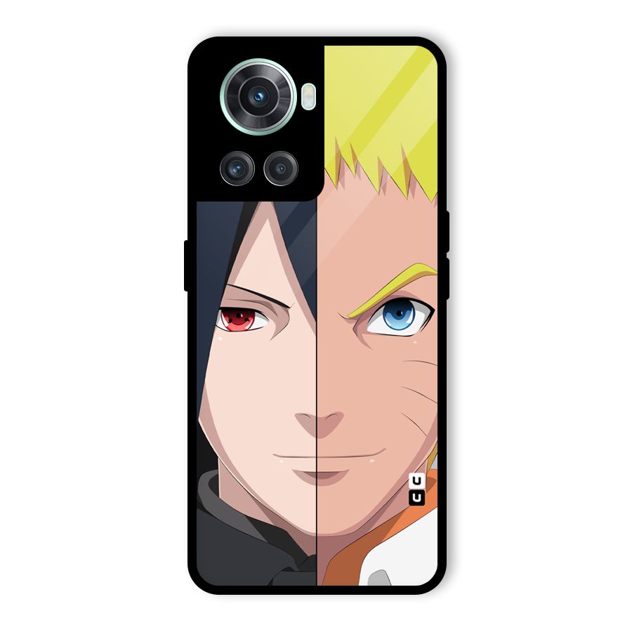 Naruto and Sasuke Glass Back Case for OnePlus 10R
