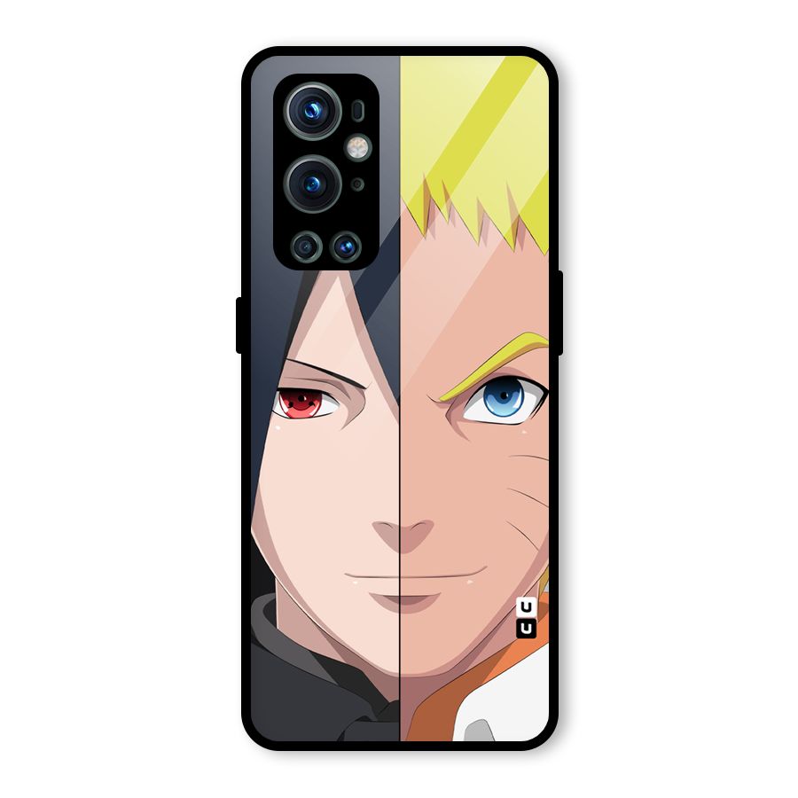 Naruto and Sasuke Glass Back Case for OnePlus 9 Pro