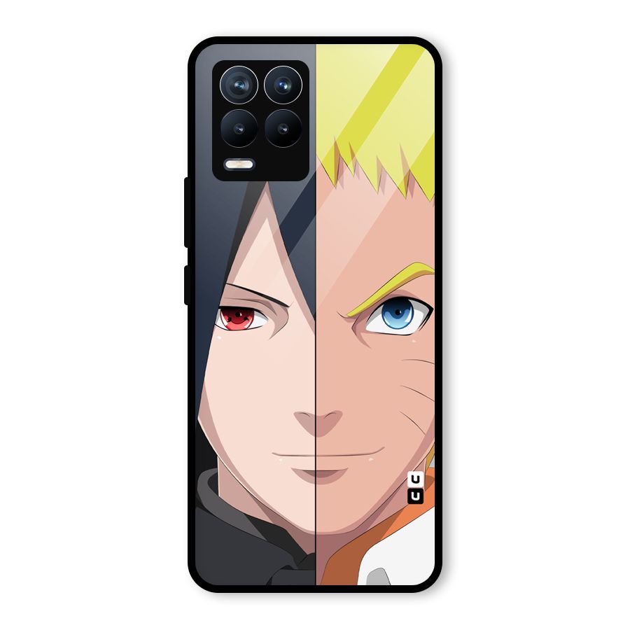 Naruto and Sasuke Glass Back Case for Realme 8 Pro
