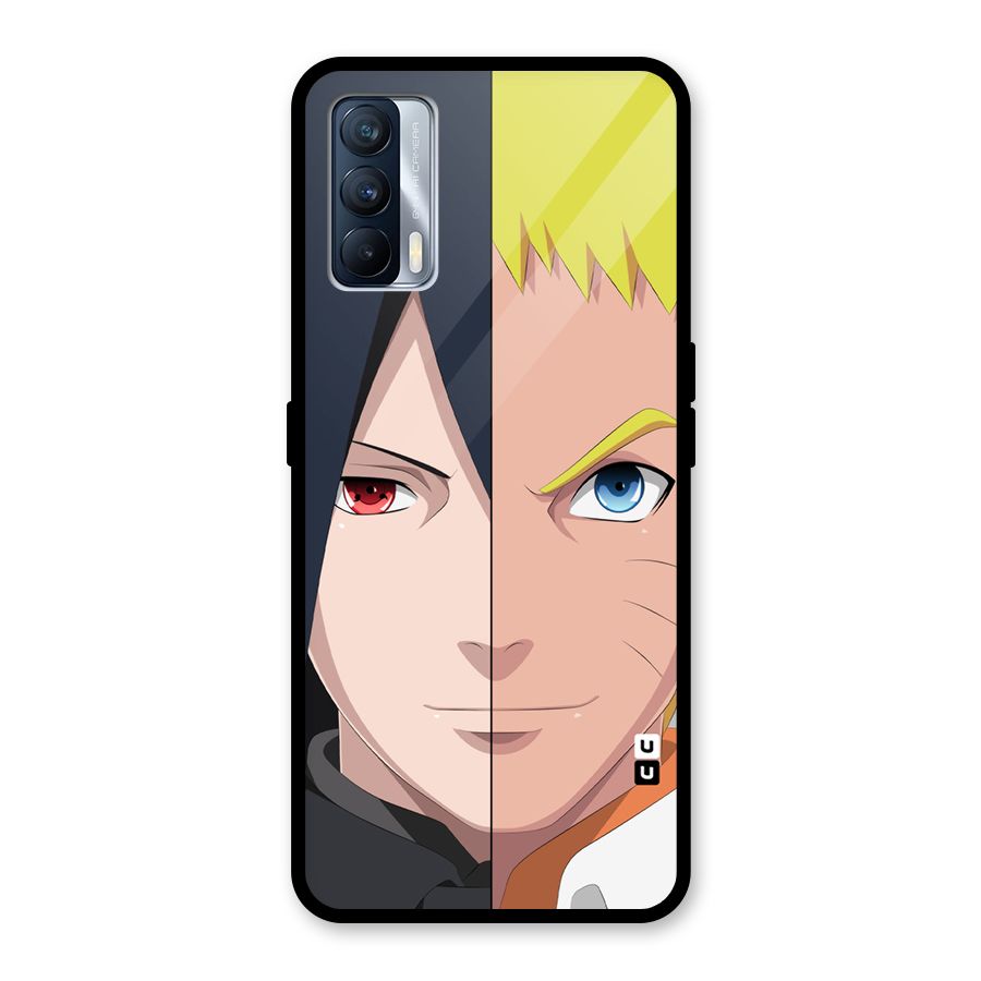 Naruto and Sasuke Glass Back Case for Realme X7