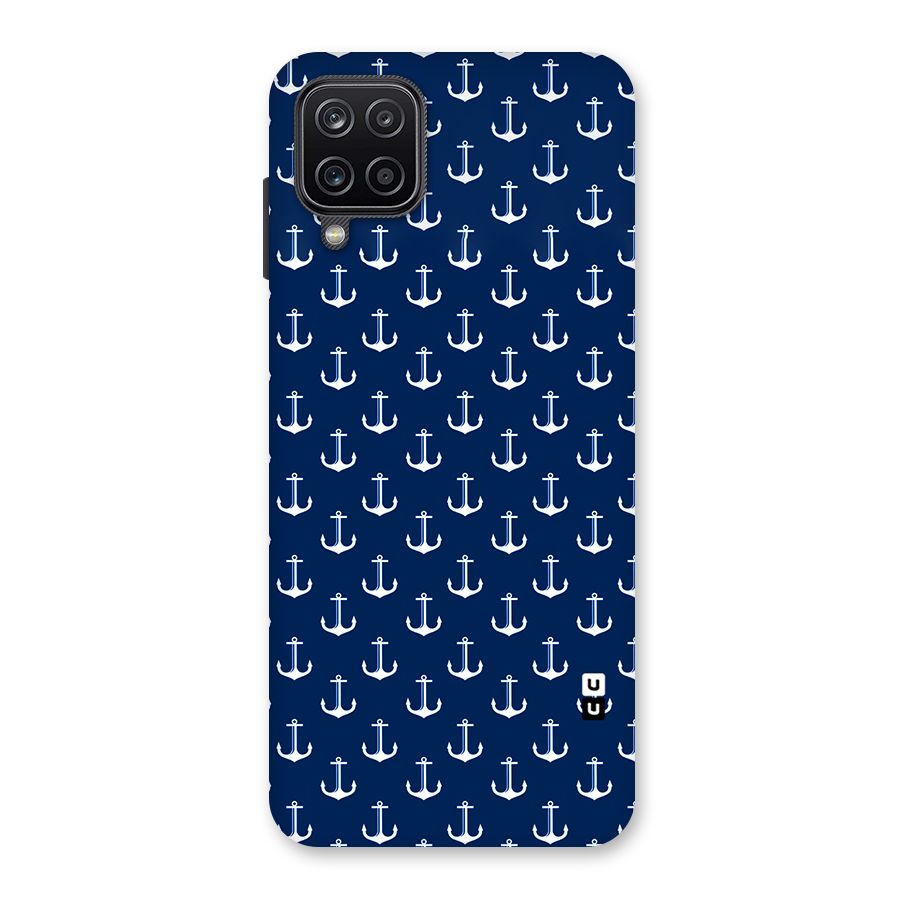 Nautical Pattern Back Case for Galaxy A12