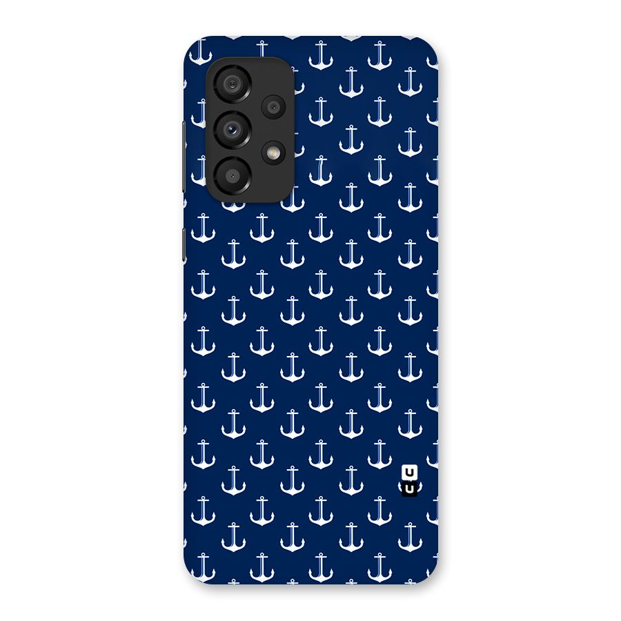 Nautical Pattern Back Case for Galaxy A33 5G