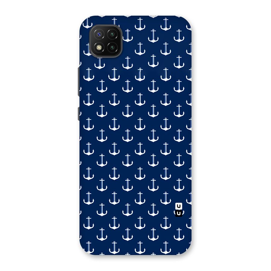 Nautical Pattern Back Case for Poco C3
