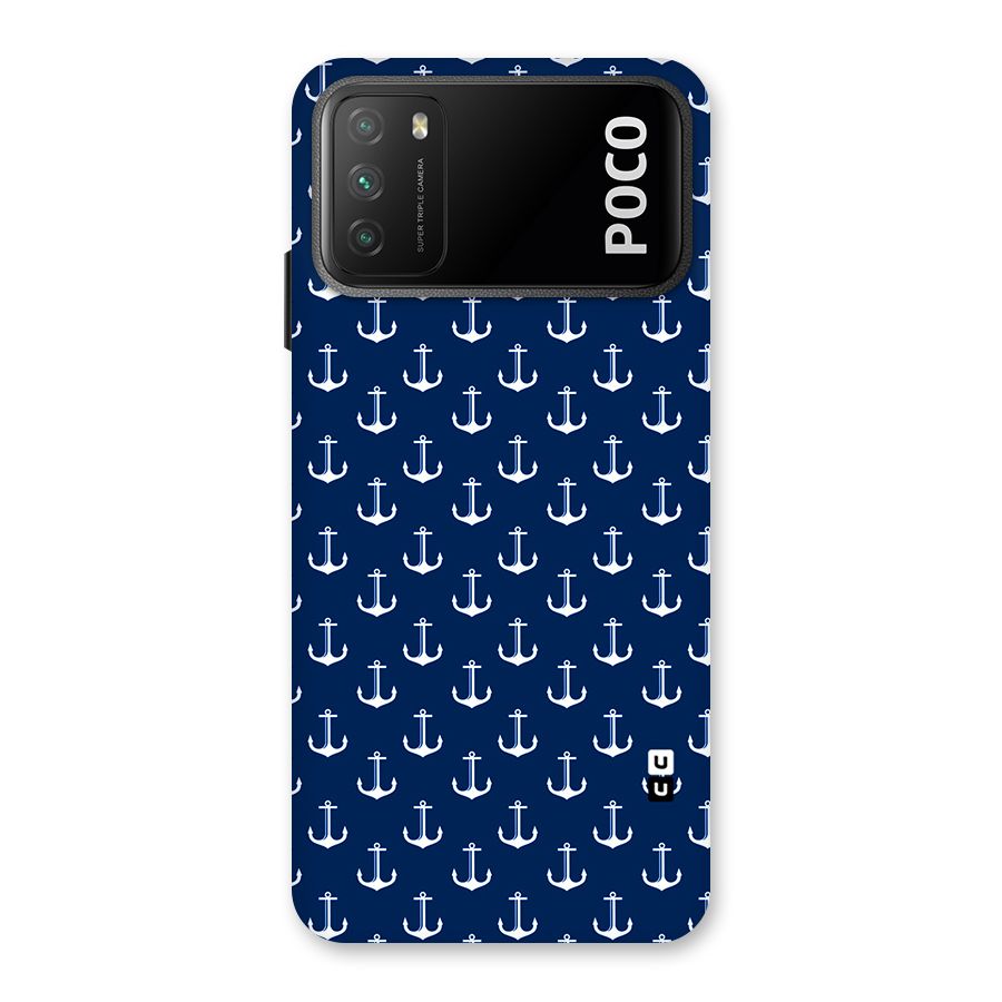Nautical Pattern Back Case for Poco M3