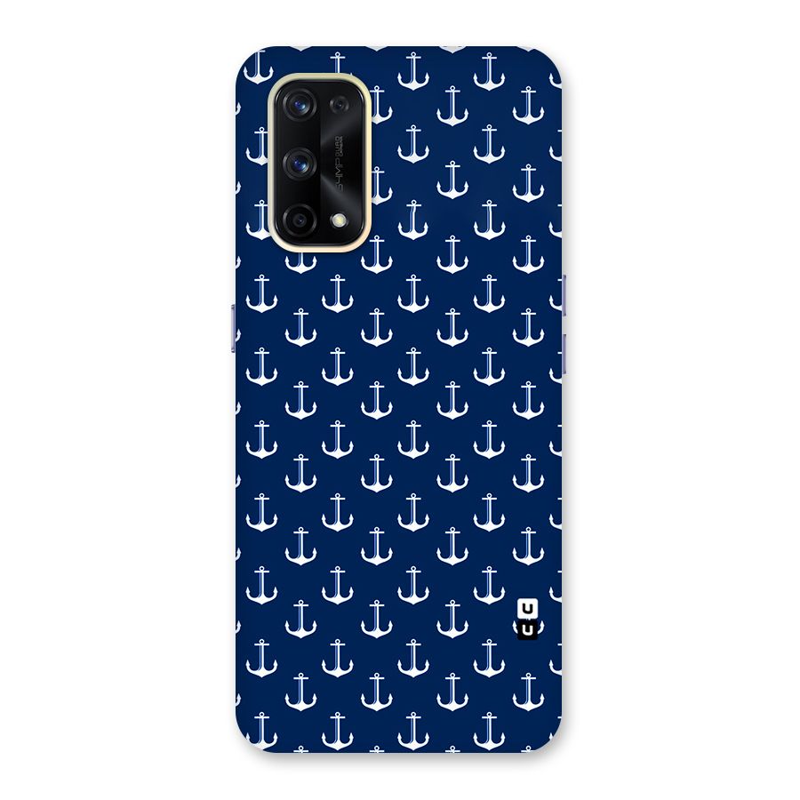 Nautical Pattern Glass Back Case for Realme X7 Pro