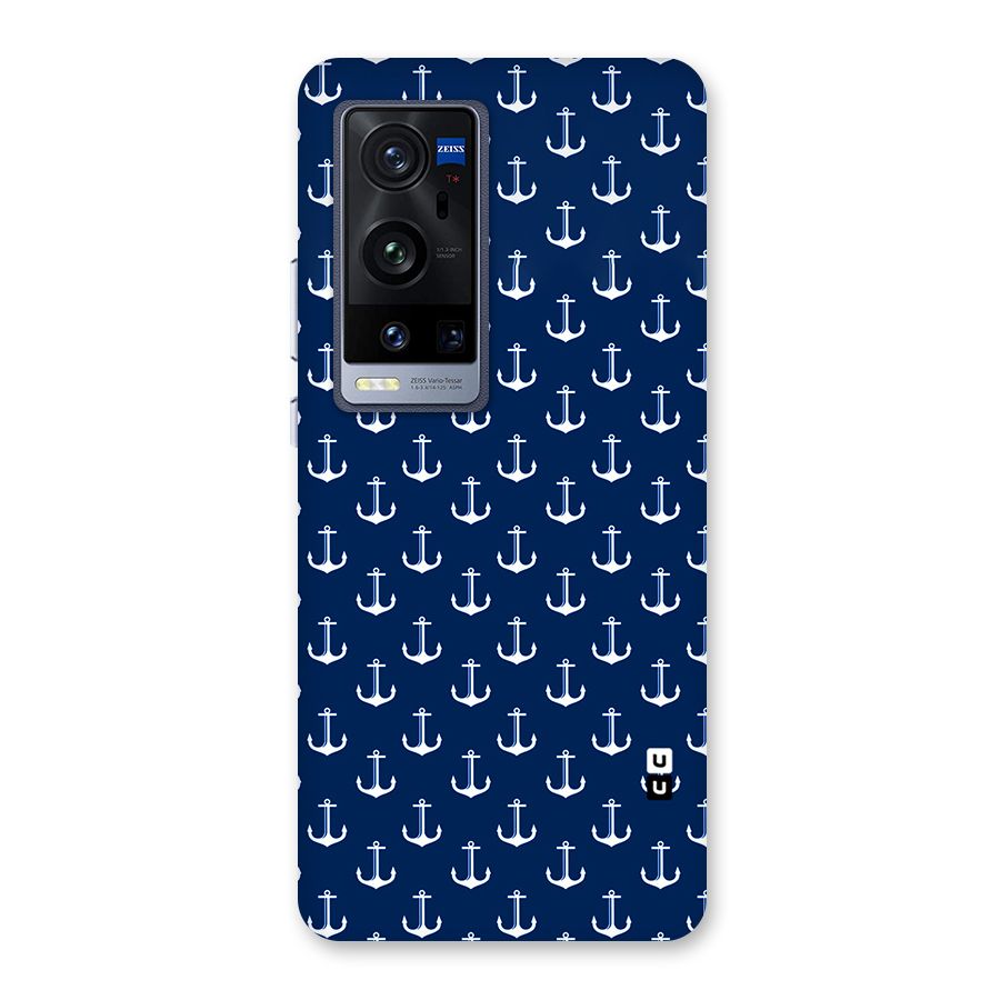 Nautical Pattern Back Case for Vivo X60 Pro Plus